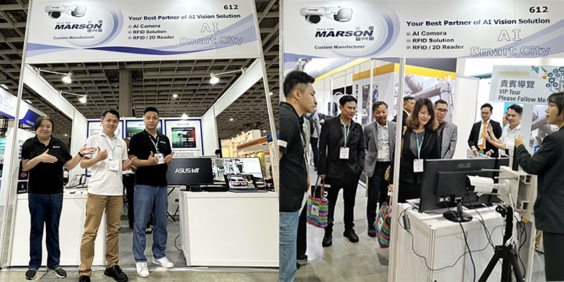 Marson Teams Up with ASUS IoT to Debut at Secutech